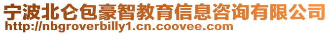 寧波北侖包豪智教育信息咨詢有限公司