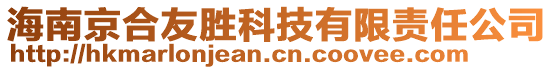 海南京合友胜科技有限责任公司