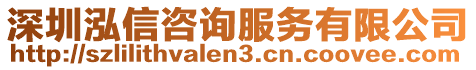 深圳泓信咨詢服務(wù)有限公司