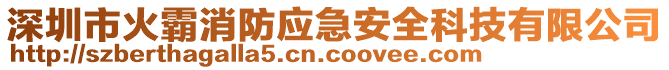 深圳市火霸消防應(yīng)急安全科技有限公司