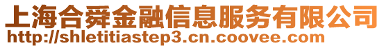 上海合舜金融信息服務(wù)有限公司