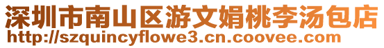 深圳市南山區(qū)游文娟桃李湯包店