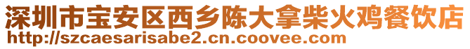 深圳市宝安区西乡陈大拿柴火鸡餐饮店