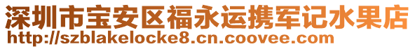 深圳市寶安區(qū)福永運攜軍記水果店