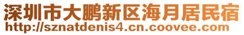 深圳市大鵬新區(qū)海月居民宿