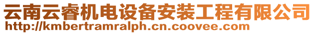 云南云睿機(jī)電設(shè)備安裝工程有限公司