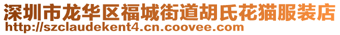 深圳市龍華區(qū)福城街道胡氏花貓服裝店