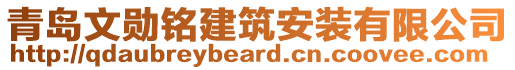 青島文勛銘建筑安裝有限公司