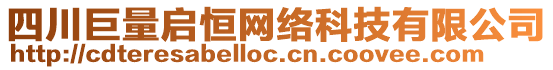 四川巨量啟恒網(wǎng)絡(luò)科技有限公司