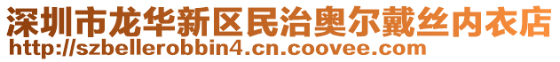 深圳市龍華新區(qū)民治奧爾戴絲內(nèi)衣店