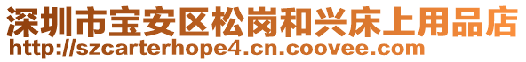 深圳市寶安區(qū)松崗和興床上用品店