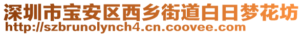 深圳市寶安區(qū)西鄉(xiāng)街道白日夢花坊