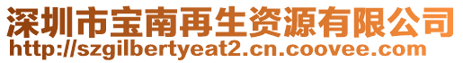 深圳市寶南再生資源有限公司