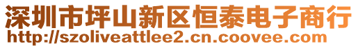 深圳市坪山新區(qū)恒泰電子商行