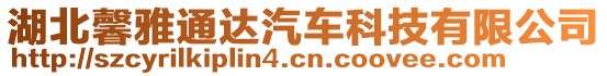 湖北馨雅通達汽車科技有限公司