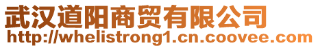 武漢道陽(yáng)商貿(mào)有限公司