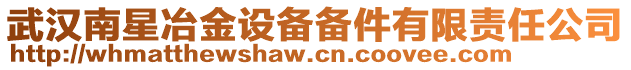 武汉南星冶金设备备件有限责任公司