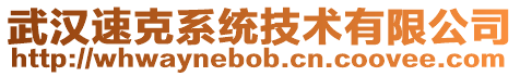 武汉速克系统技术有限公司