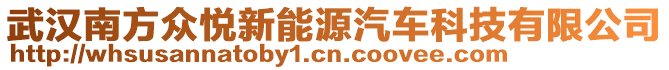 武汉南方众悦新能源汽车科技有限公司