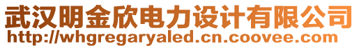 武漢明金欣電力設計有限公司