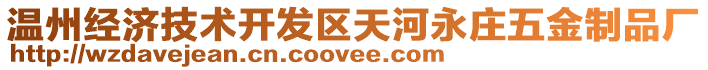 溫州經濟技術開發(fā)區(qū)天河永莊五金制品廠