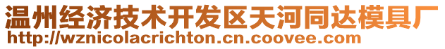 溫州經(jīng)濟(jì)技術(shù)開發(fā)區(qū)天河同達(dá)模具廠