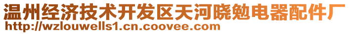 溫州經(jīng)濟技術(shù)開發(fā)區(qū)天河曉勉電器配件廠