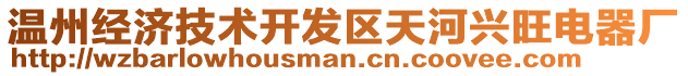 溫州經濟技術開發(fā)區(qū)天河興旺電器廠