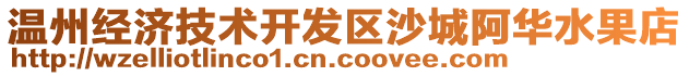 溫州經(jīng)濟(jì)技術(shù)開發(fā)區(qū)沙城阿華水果店