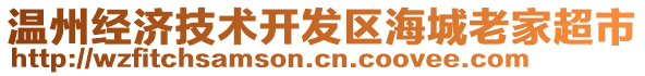 溫州經(jīng)濟技術(shù)開發(fā)區(qū)海城老家超市