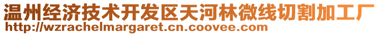 溫州經濟技術開發區天河林微線切割加工廠