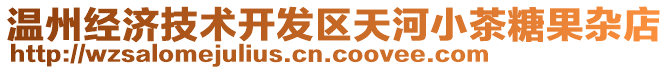 溫州經(jīng)濟(jì)技術(shù)開發(fā)區(qū)天河小茶糖果雜店