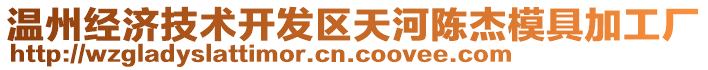 溫州經(jīng)濟(jì)技術(shù)開發(fā)區(qū)天河陳杰模具加工廠