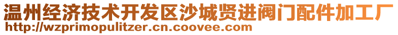 溫州經(jīng)濟(jì)技術(shù)開(kāi)發(fā)區(qū)沙城賢進(jìn)閥門(mén)配件加工廠