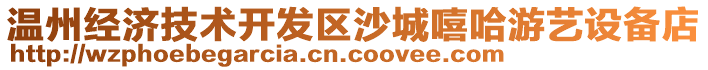 溫州經(jīng)濟技術(shù)開發(fā)區(qū)沙城嘻哈游藝設(shè)備店