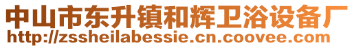 中山市東升鎮(zhèn)和輝衛(wèi)浴設(shè)備廠