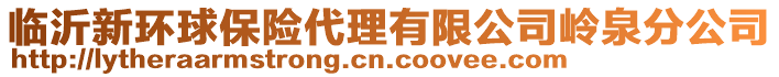 臨沂新環(huán)球保險(xiǎn)代理有限公司嶺泉分公司