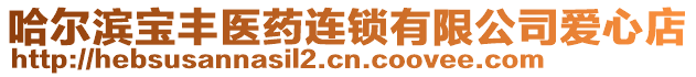 哈爾濱寶豐醫(yī)藥連鎖有限公司愛心店