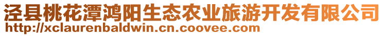 涇縣桃花潭鴻陽生態(tài)農(nóng)業(yè)旅游開發(fā)有限公司