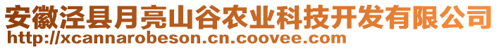 安徽涇縣月亮山谷農(nóng)業(yè)科技開發(fā)有限公司