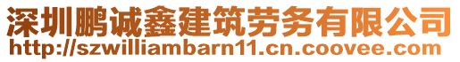 深圳鵬誠鑫建筑勞務有限公司