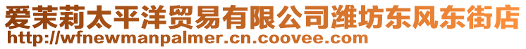 愛茉莉太平洋貿(mào)易有限公司濰坊東風(fēng)東街店