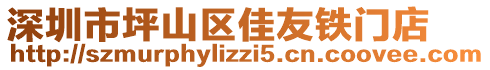 深圳市坪山區(qū)佳友鐵門店