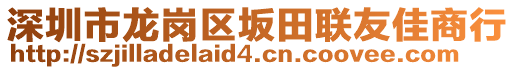 深圳市龍崗區(qū)坂田聯(lián)友佳商行