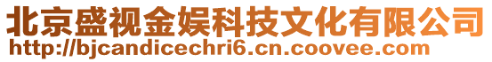 北京盛視金娛科技文化有限公司