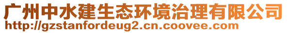 广州中水建生态环境治理有限公司