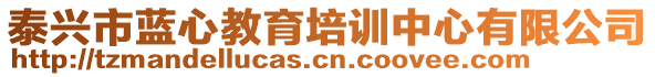 泰興市藍(lán)心教育培訓(xùn)中心有限公司