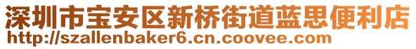 深圳市寶安區(qū)新橋街道藍(lán)思便利店