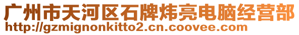 廣州市天河區(qū)石牌煒亮電腦經(jīng)營部