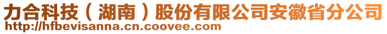 力合科技（湖南）股份有限公司安徽省分公司